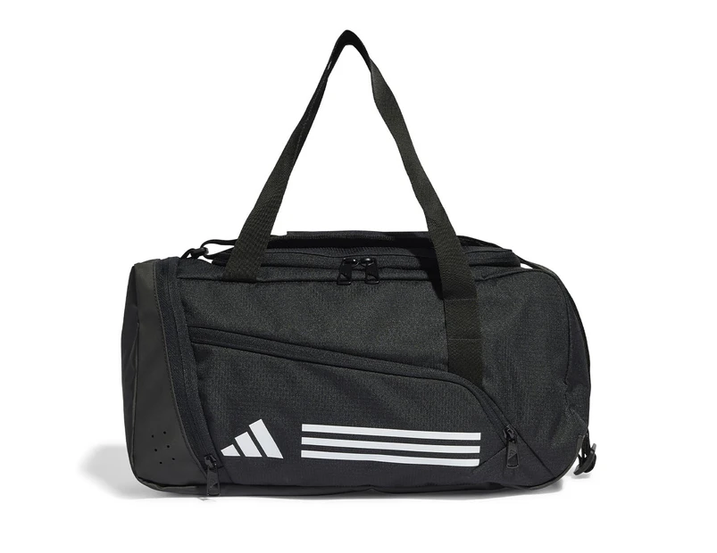 Adidas 16.5L Essentials 3-Stripes Duffle Bag - Black/White