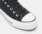 Converse Women's Chuck Taylor All Star Lift Low Top Platform Sneakers - Black