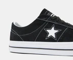 Converse Unisex CONS One Star Pro Suede Low Top Sneakers - Black/White