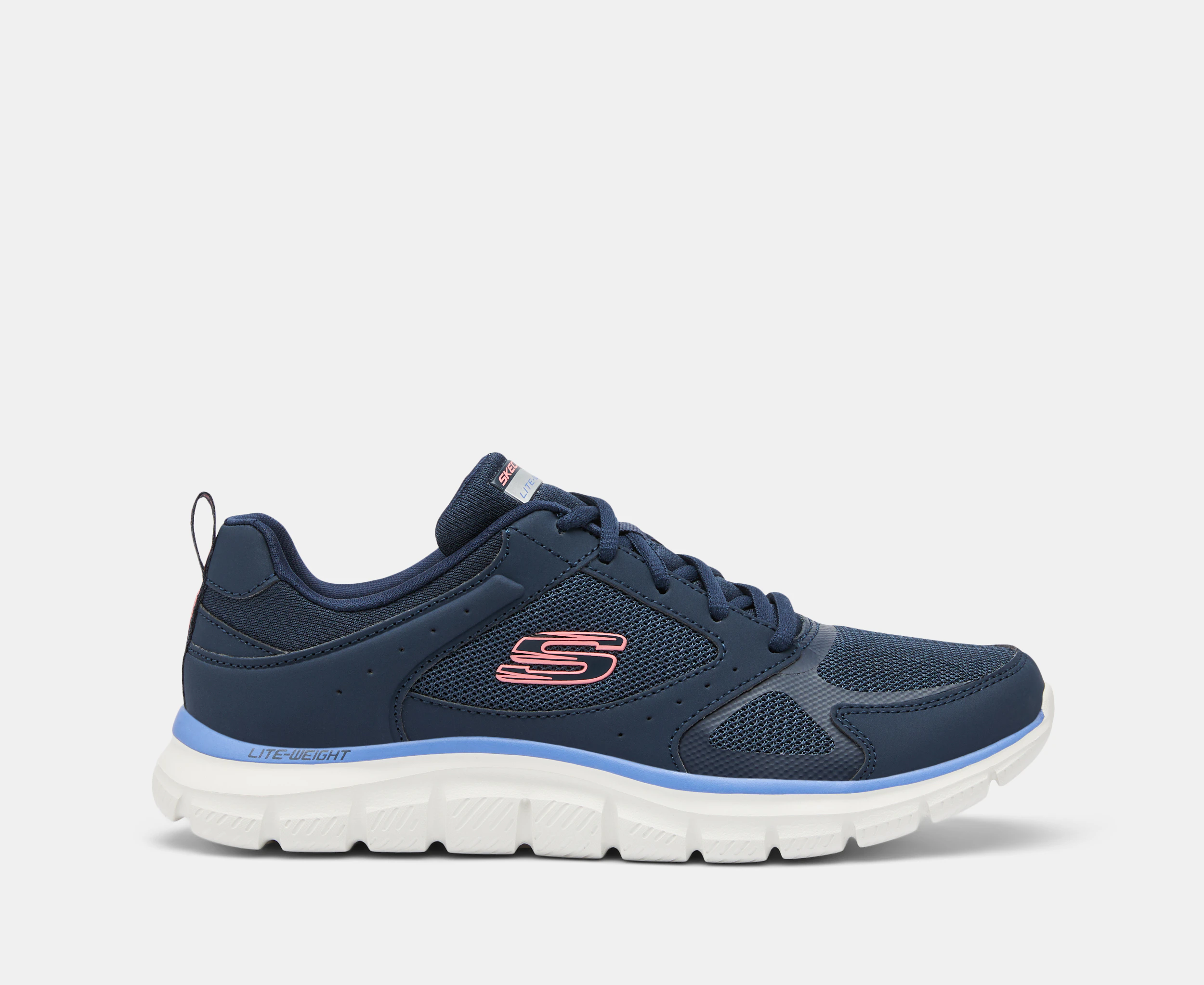 Skechers Women's Track Grand Scene Running Shoes - Navy/Pink