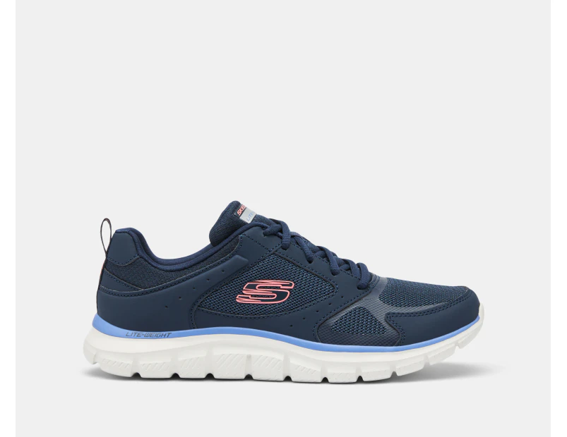 Skechers Women's Track Grand Scene Running Shoes - Navy/Pink