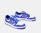 New Balance Youth Original 480 Classic Sneakers - Marine Blue/White