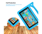 ZUSLAB Kids iPad 4 / 3 / 2 Case, Durable Shockproof Handle Stand Protective Cover for Apple (2012/2011) - Blue