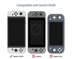 ZUSLAB Nintendo Switch OLED Protective Shock-Absorption TPU Clear Case