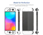 ZUSLAB Nintendo Switch OLED Protective Shock-Absorption TPU Clear Case