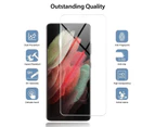 ZUSLAB Galaxy S21 5G Tempered Glass Screen Protector 9H Hardness for Samsung - Clear