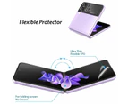 ZUSLAB Galaxy Z Flip 3 5G Flexible TPU Film Screen Protector for Samsung (Full Set)