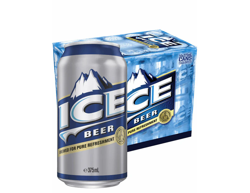 Ice Beer Block 30 X 375ml Cans