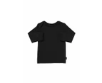 Unisex Baby & Toddler 4 x Baby Bonds Black Long Sleeve Shirt Cotton Blend Unisex Toddler Top Cotton - Black
