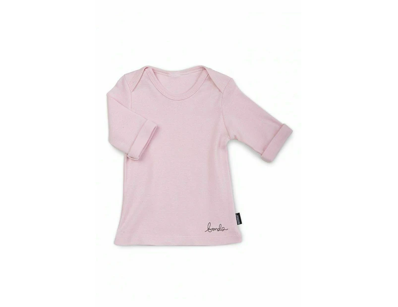 Unisex Baby & Toddler 2 x Baby Bonds Pink Cotton Blend Girls Tee Toddler Top Cotton - Pink