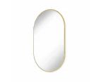 Oval Mirror - Anko - Gold