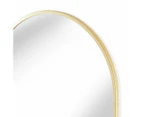 Oval Mirror - Anko - Gold