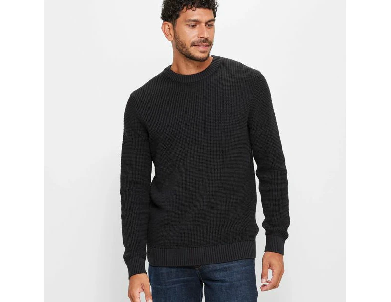 Target Australian Cotton Knit Top - Black