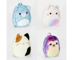 Squishmallows Plush Backpack - Assorted