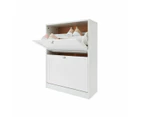 Panelled Shoe Cabinet - Anko