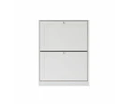 Panelled Shoe Cabinet - Anko