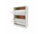 Panelled Shoe Cabinet - Anko