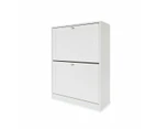 Panelled Shoe Cabinet - Anko