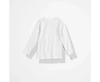 Target Girls Organic Cotton Thermal Long Sleeve Tops 2 Pack - Neutral
