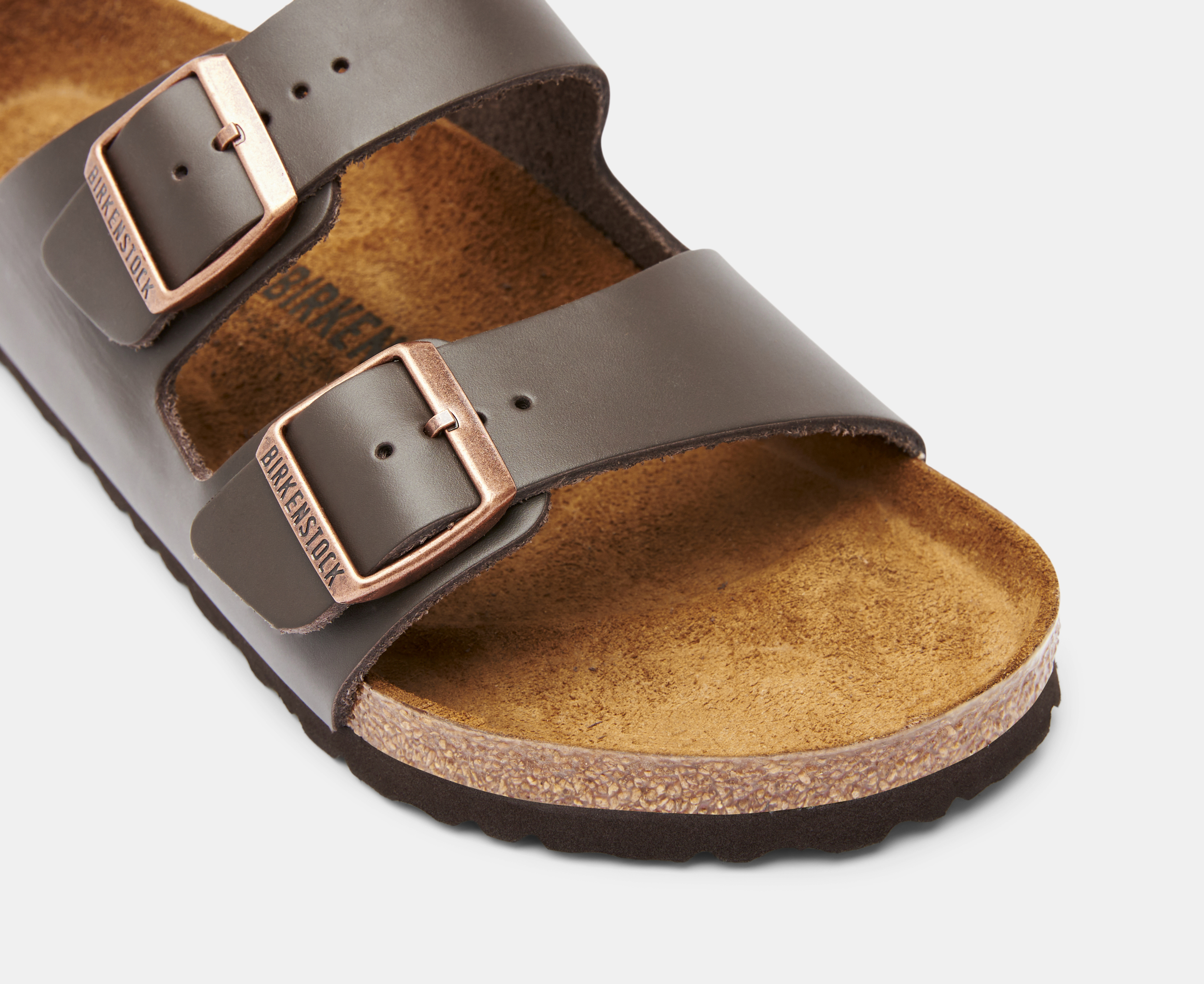 Birkenstock Unisex Arizona NL Smooth Leather Regular Fit Sandal