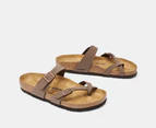 Birkenstock Unisex Mayari Regular Fit Sandals - Mocca