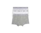 9 x Mens Bonds Guyfront Trunk Trunks Underwear Cotton/Elastane - Grey Stripe, Grey, White