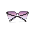 Tom Ford FT0788 81Z Square Shape Women's Sunglasses Shiny Violet w/Gradient or Mirror Violet Lens 56mm