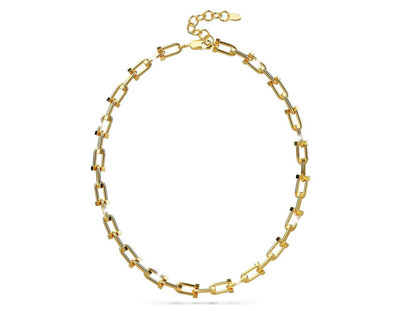 Bullion Gold Urban U-Link Hardwear Necklace in Gold