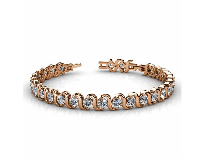 Venice Tennis Bracelet Embellished With SWAROVSKI® Crystals