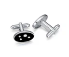 Maximo Men Cufflinks Embellished With SWAROVSKI® Crystals