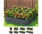 Green Fingers Garden Bed 9 In 1 Modular Planter Box 40CM height