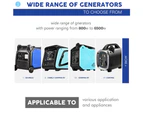 GENTRAX 3.5kW Max 3.0kW Rated Pure Sine Wave Petrol Inverter Camping Generator