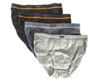 Men 8 X Holeproof Tunnel Briefs - Underwear Jocks 35K Cotton - Multicoloured