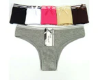 12 X Womens Sheer Spandex / Cotton Briefs - Assorted Underwear Undies 89156 - Multicoloured
