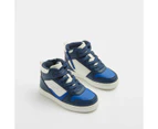 Target Boys Junior Hightop Sneaker - Blue
