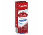 Optic White Expert High Impact Sparkling Mint Fluoride Toothpaste - Colgate - Red