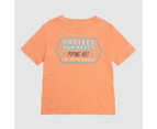 Piping Hot T-shirt - Harmony Day - Orange