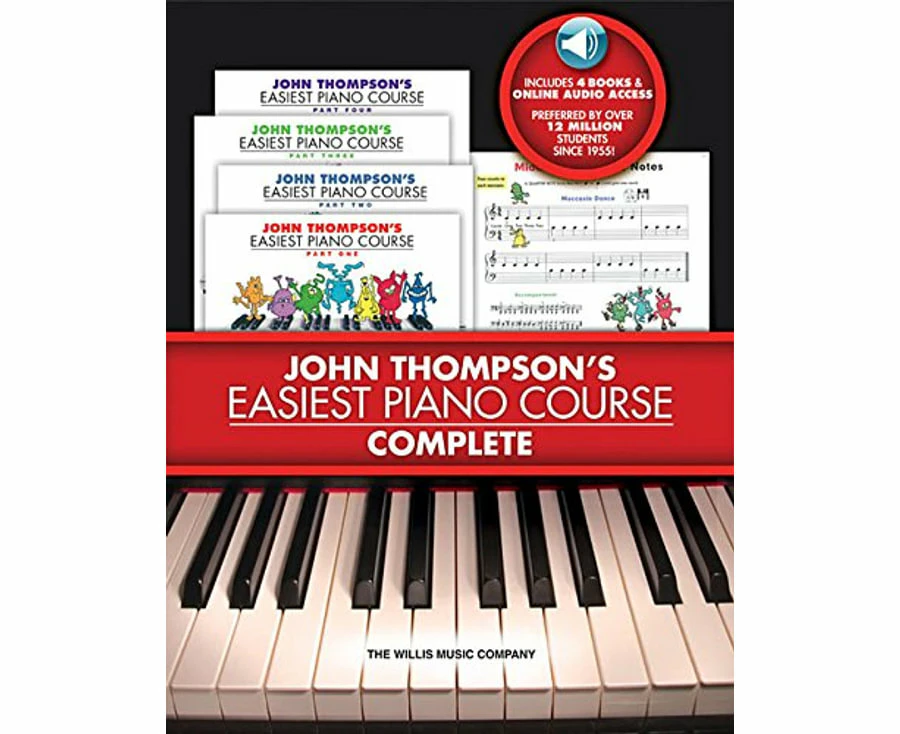 John Thompson's Easiest Complete Piano Course with Online Audio