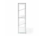 Bamboo Shoe Rack - Anko - White