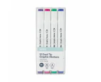 Dual-Tip Graphic Markers, 12 Pack - Anko