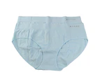 8 Pairs X Bonds Womens Seamless Midi Underwear Light Blue - Light Blue