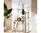 Alopet 172cm Large Cat Tree Wood Scratcher Scratching Post Tower Condo House Bed