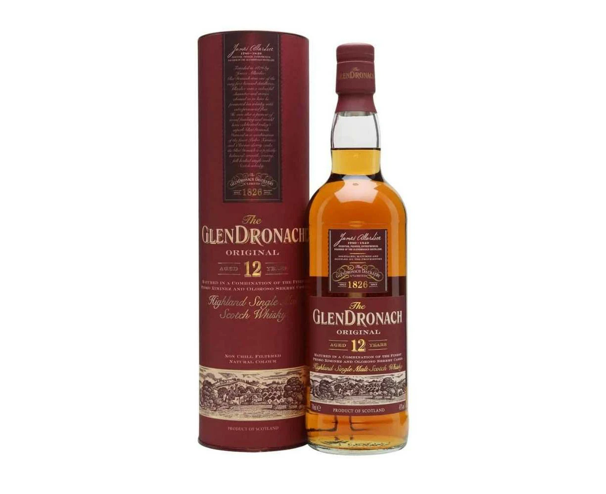 The Glendronach 12 Year Old Single Malt Scotch Whisky 700ML