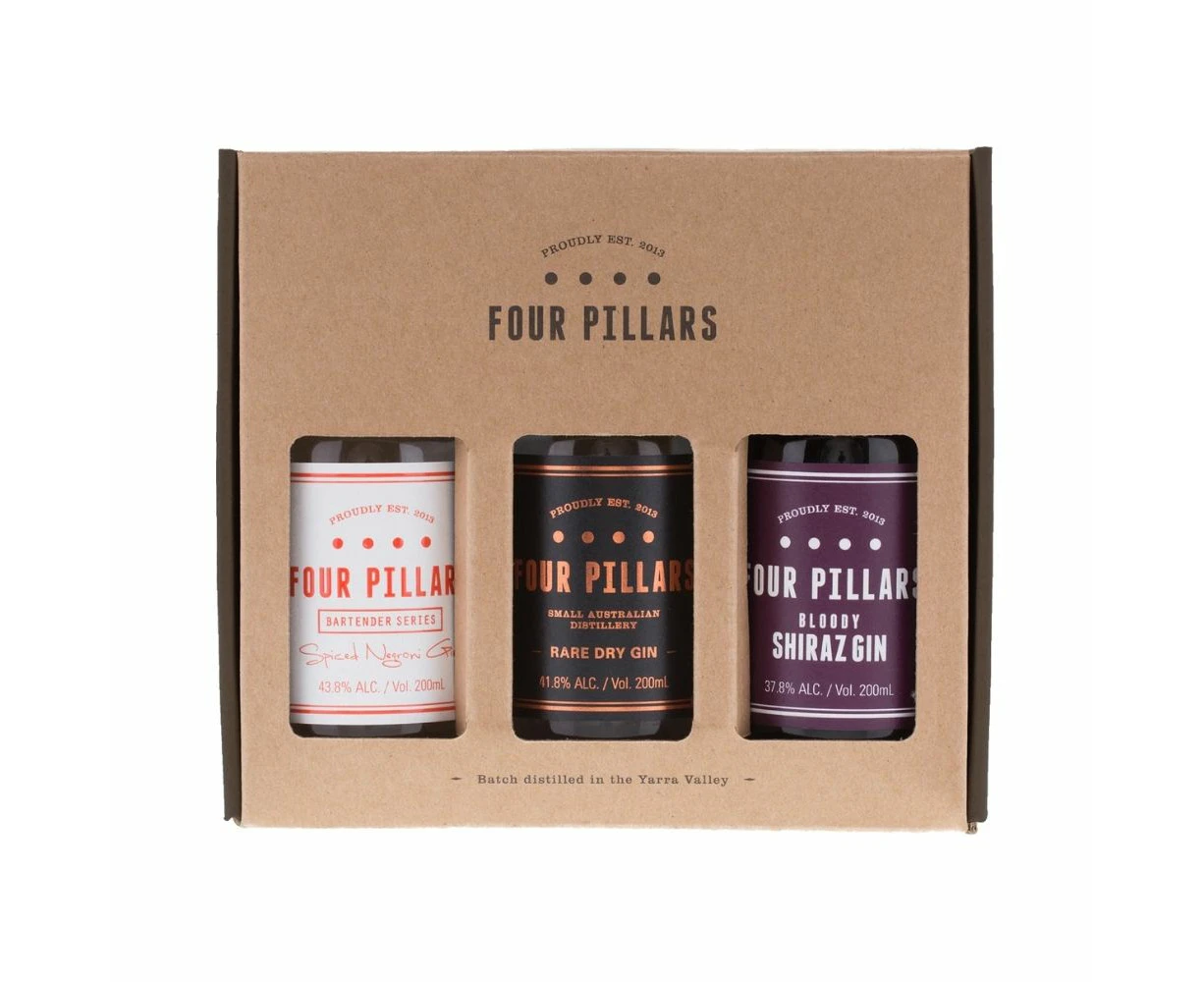 Four Pillars Gift Pack 3x200ML