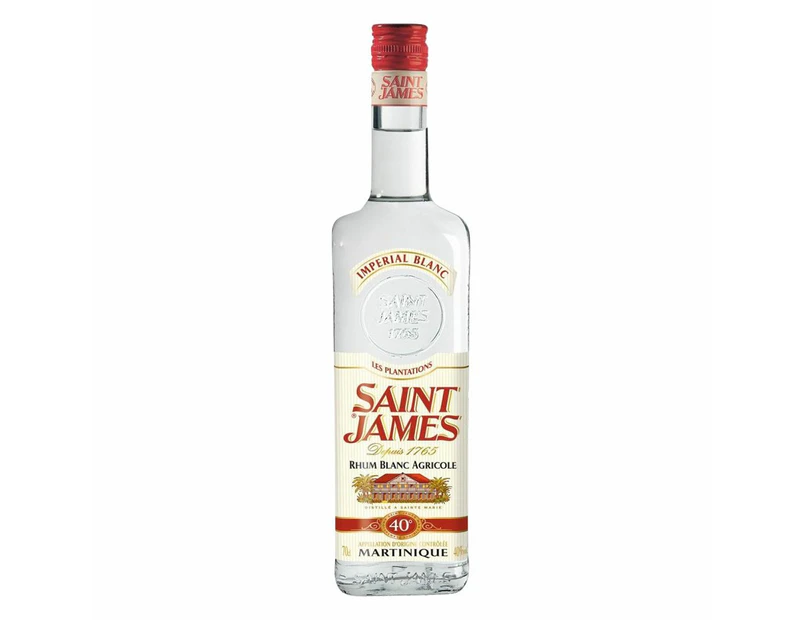Saint James Rhum Agricole Imperial Blanc Rum 700ML