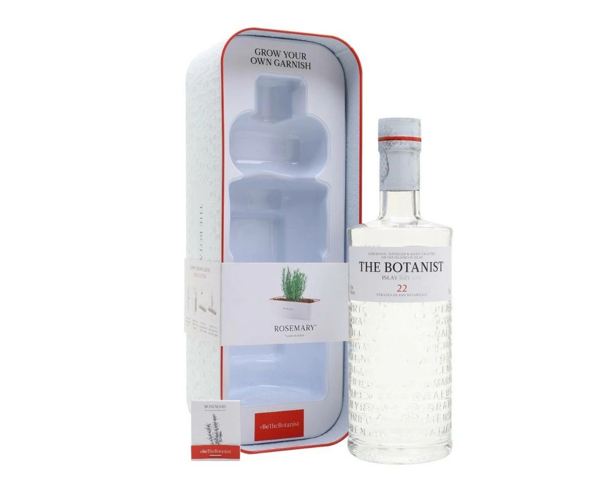 The Botanist Islay Dry Gin Tin Planter Gift pack 700ML