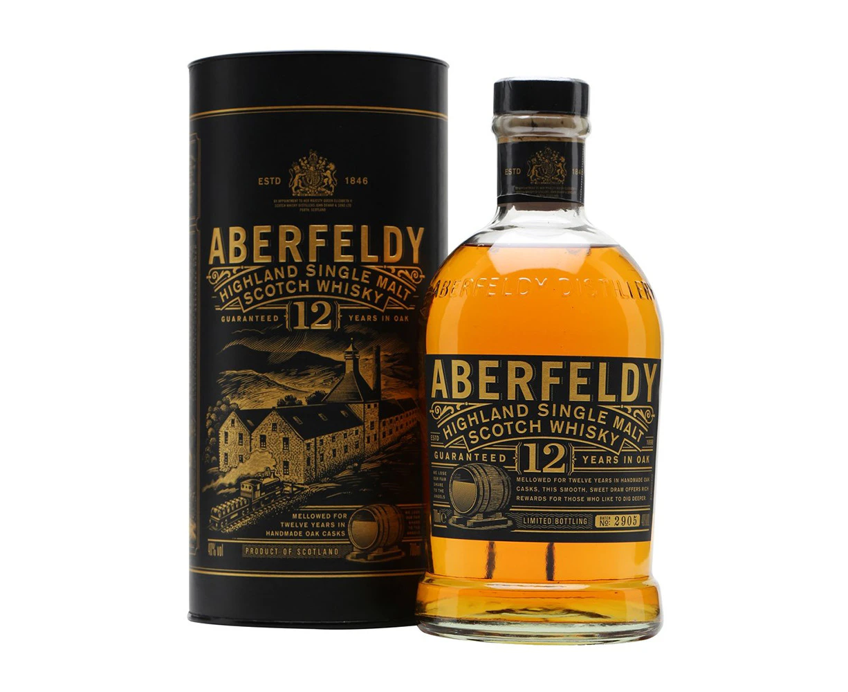 Aberfeldy 12 Year Old Single Malt Scotch Whisky 700ML