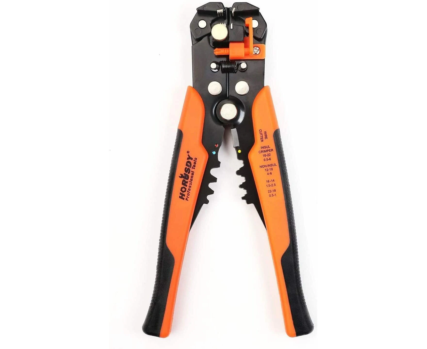 8" Self-adjusting Wire Stripper Cable Crimper Cutter Electrical Terminals Pliers