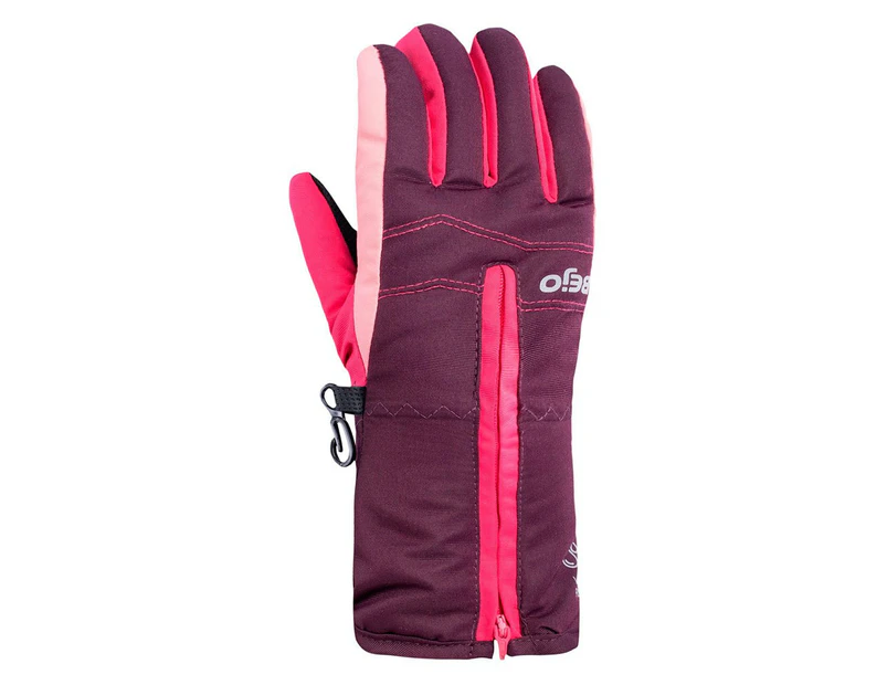 Bejo Childrens/Kids Osian II Gloves (Winter Bloom/Raspberry/Salmon Rose) - IG134