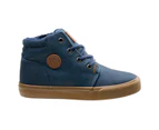 Iguana Childrens/Kids Hastin Mid Cut Casual Shoes (Navy/Camel) - IG1299